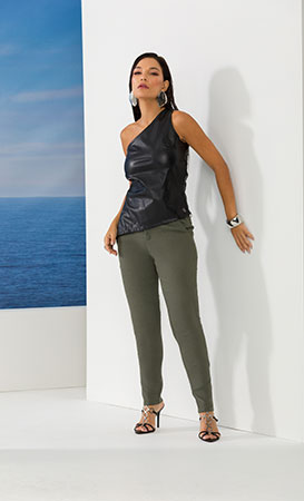 REF 60784 PRETO / 2539 VERDE